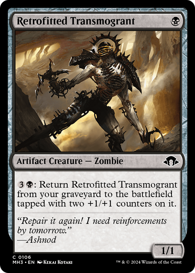 Retrofitted Transmogrant [Modern Horizons 3] | Exor Games Bridgewater