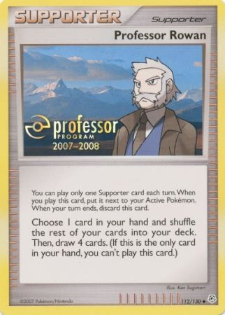 Professor Rowan (112/130) (2007) [Professor Program Promos] | Exor Games Bridgewater