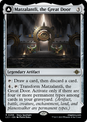 Matzalantli, the Great Door // The Core [The Lost Caverns of Ixalan] | Exor Games Bridgewater