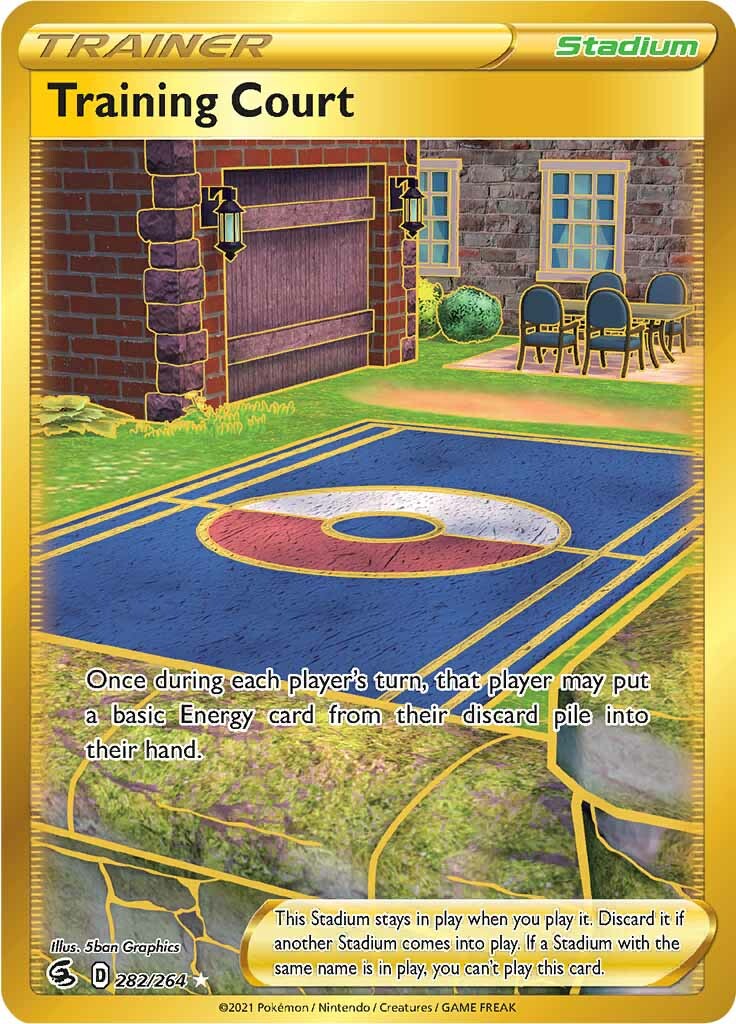 Training Court (282/264) [Sword & Shield: Fusion Strike] | Exor Games Bridgewater