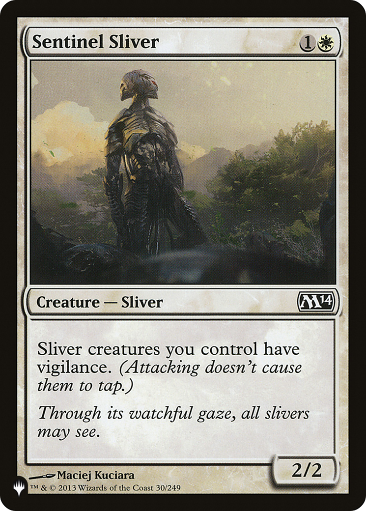 Sentinel Sliver [The List Reprints] | Exor Games Bridgewater