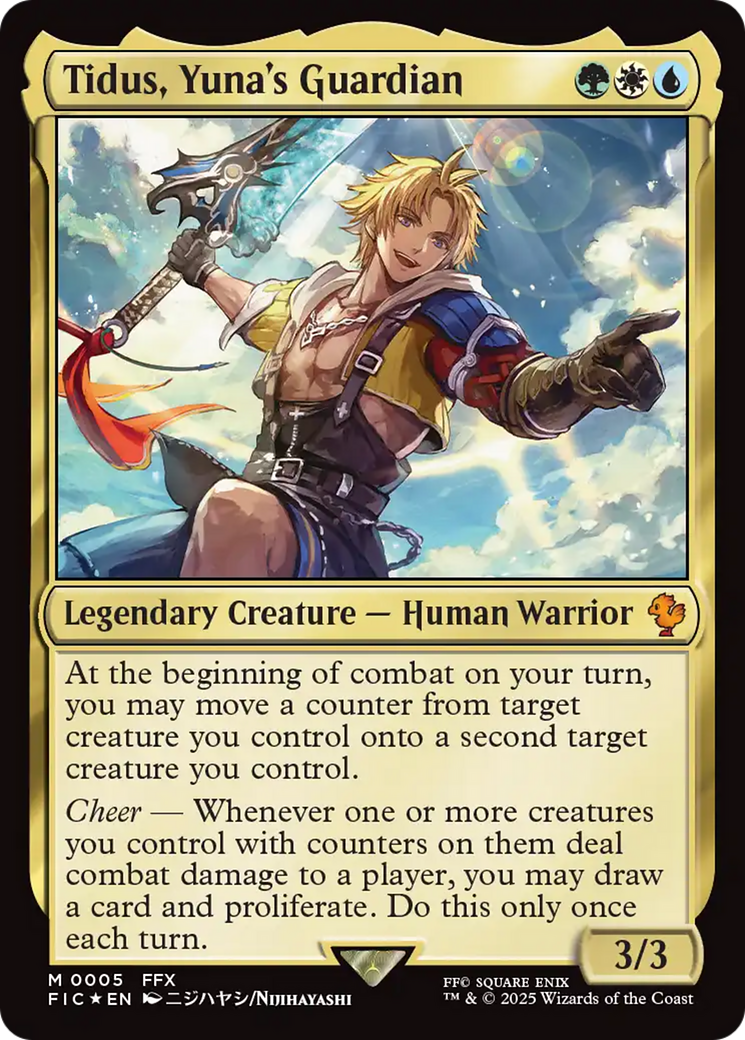 Tidus, Yuna's Guardian [FINAL FANTASY Commander] | Exor Games Bridgewater