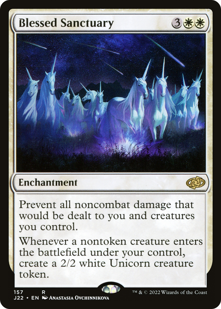 Blessed Sanctuary [Jumpstart 2022] | Exor Games Bridgewater