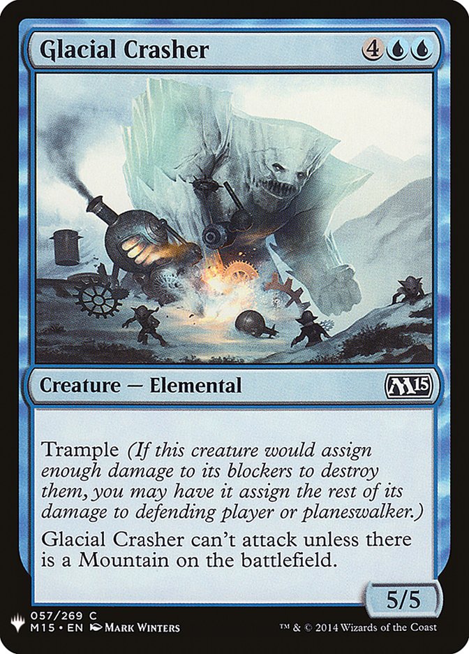 Glacial Crasher [Mystery Booster] | Exor Games Bridgewater