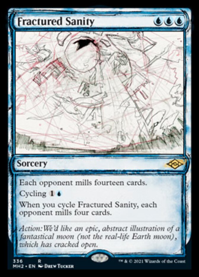 Fractured Sanity (Sketch) [Modern Horizons 2] | Exor Games Bridgewater