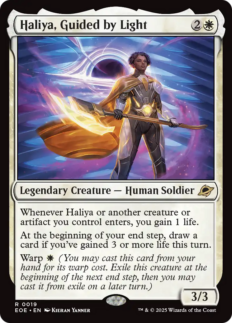Haliya, Guided by Light [Edge of Eternities] | Exor Games Bridgewater
