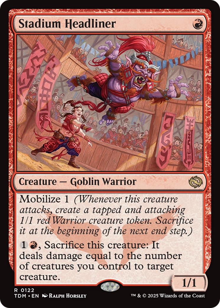 Stadium Headliner [Tarkir: Dragonstorm] | Exor Games Bridgewater