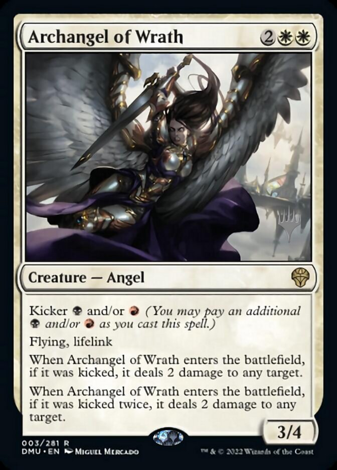 Archangel of Wrath (Promo Pack) [Dominaria United Promos] | Exor Games Bridgewater