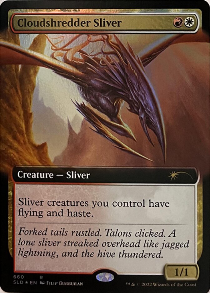 Cloudshredder Sliver (Extended Art) [Secret Lair Drop Promos] | Exor Games Bridgewater