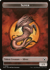 Saproling // Sliver Double-Sided Token [The List] | Exor Games Bridgewater