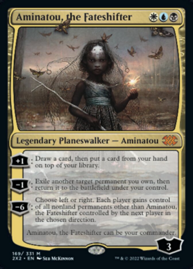 Aminatou, the Fateshifter [Double Masters 2022] | Exor Games Bridgewater