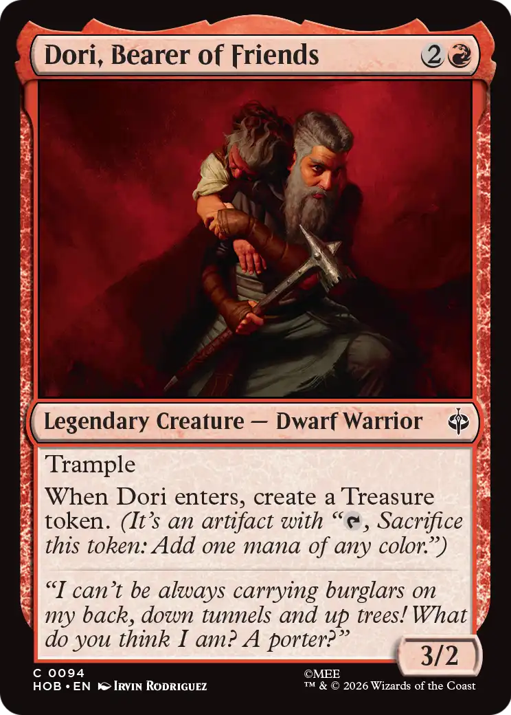Dori, Bearer of Friends [The Hobbit] | Exor Games Bridgewater