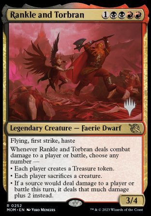 Rankle and Torbran (Promo Pack) [March of the Machine Promos] | Exor Games Bridgewater