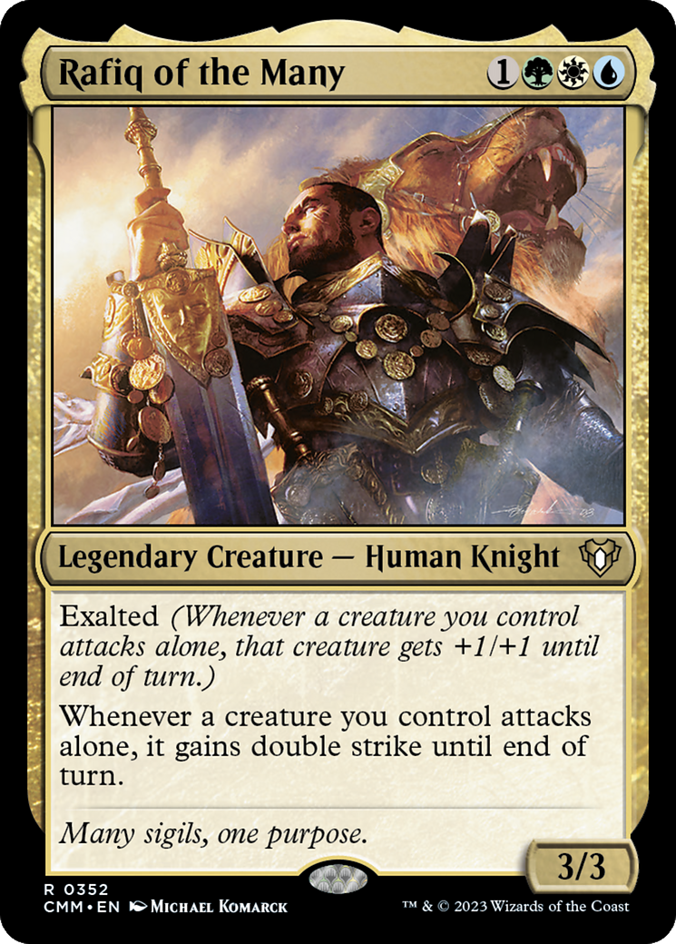 Rafiq of the Many [Commander Masters] | Exor Games Bridgewater