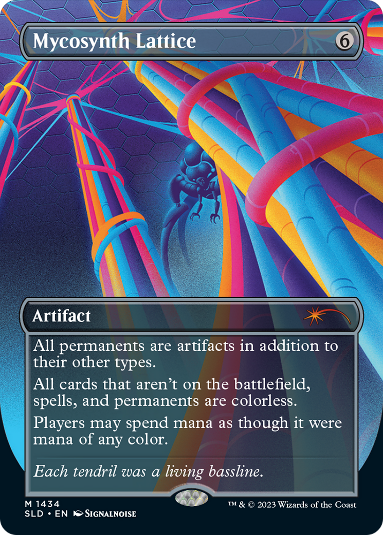 Mycosynth Lattice (Rainbow Foil) [Secret Lair Drop Series] | Exor Games Bridgewater