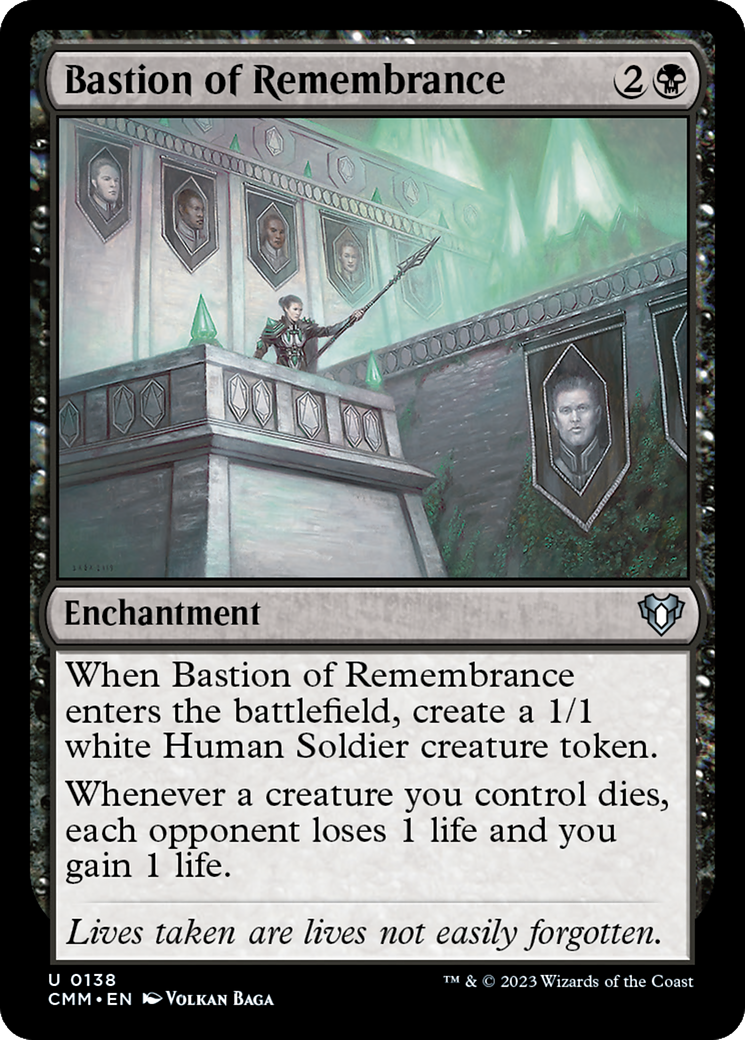 Bastion of Remembrance [Commander Masters] | Exor Games Bridgewater