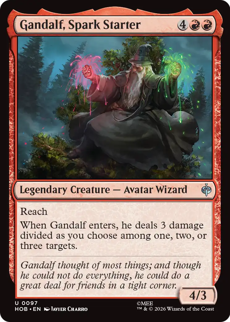 Gandalf, Spark Starter [The Hobbit] | Exor Games Bridgewater