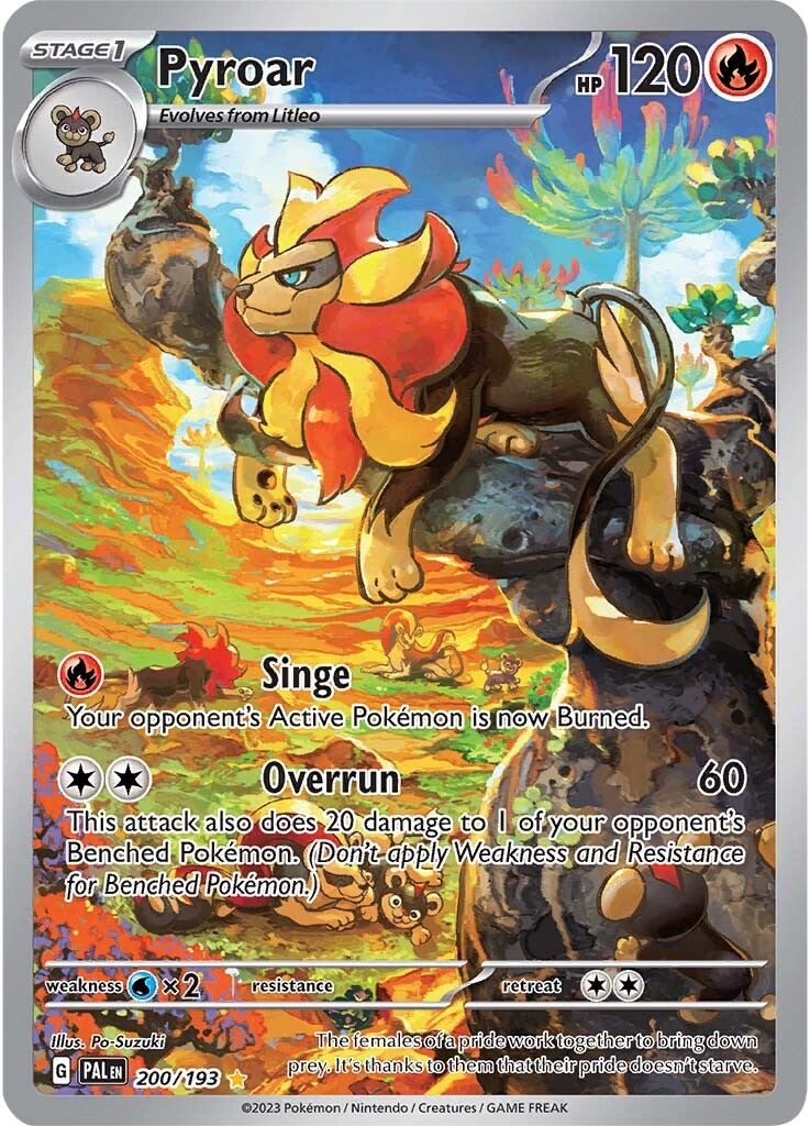 Pyroar (200/193) [Scarlet & Violet: Paldea Evolved] | Exor Games Bridgewater