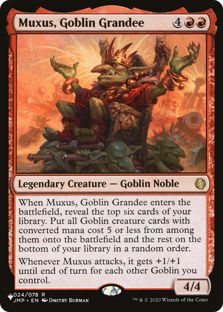 Muxus, Goblin Grandee [The List Reprints] | Exor Games Bridgewater