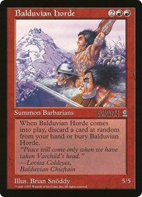 Balduvian Horde (Oversized) [Oversize Cards] | Exor Games Bridgewater