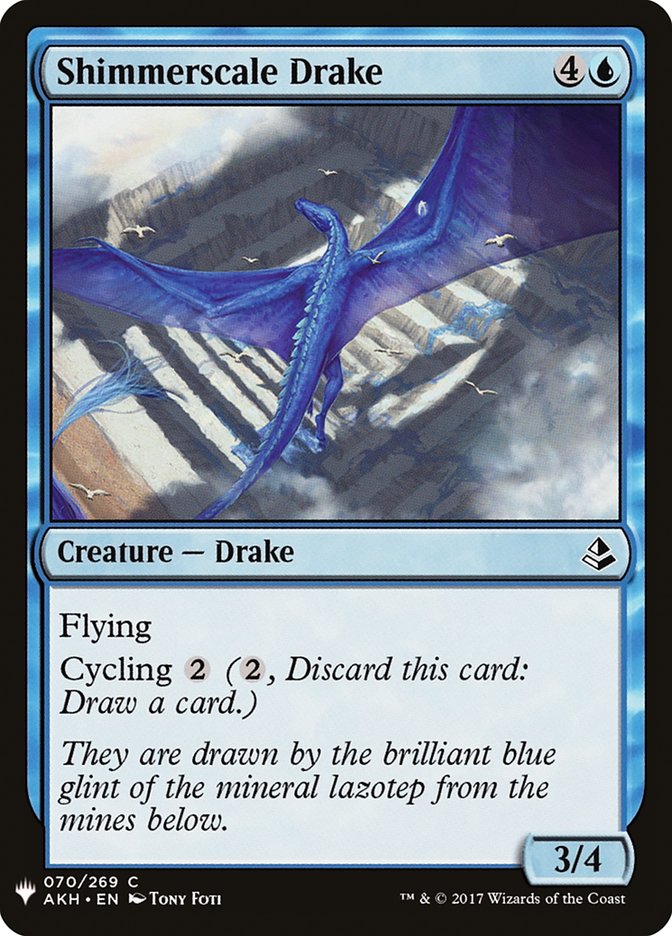 Shimmerscale Drake [Mystery Booster] | Exor Games Bridgewater