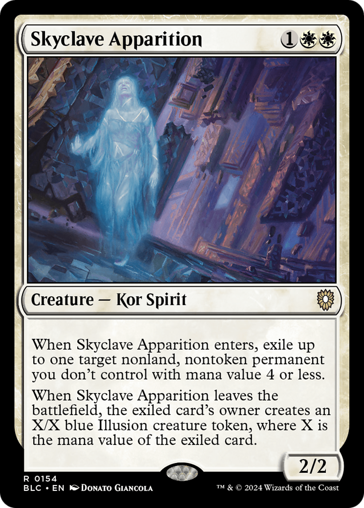 Skyclave Apparition [Bloomburrow Commander] | Exor Games Bridgewater