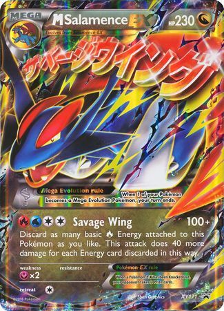 M Salamence EX (XY171) (Jumbo Card) [XY: Black Star Promos] | Exor Games Bridgewater