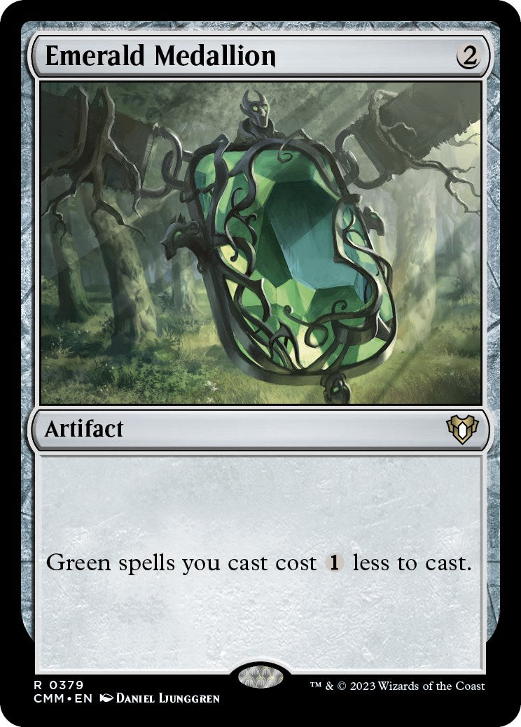 Emerald Medallion [Commander Masters] | Exor Games Bridgewater