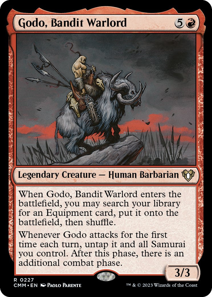 Godo, Bandit Warlord [Commander Masters] | Exor Games Bridgewater