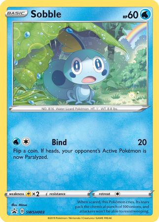 Sobble (SWSH003) [Sword & Shield: Black Star Promos] | Exor Games Bridgewater