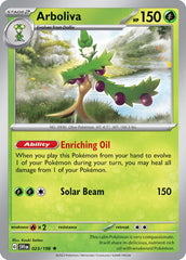 Arboliva (023/198) (Line Holo) [Scarlet & Violet: Base Set] | Exor Games Bridgewater