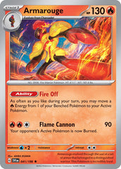 Armarouge (041/198) (Line Holo) [Scarlet & Violet: Base Set] | Exor Games Bridgewater