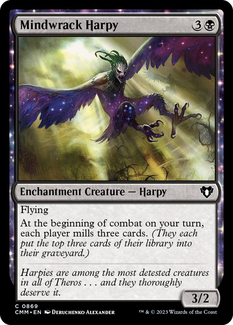 Mindwrack Harpy [Commander Masters] | Exor Games Bridgewater