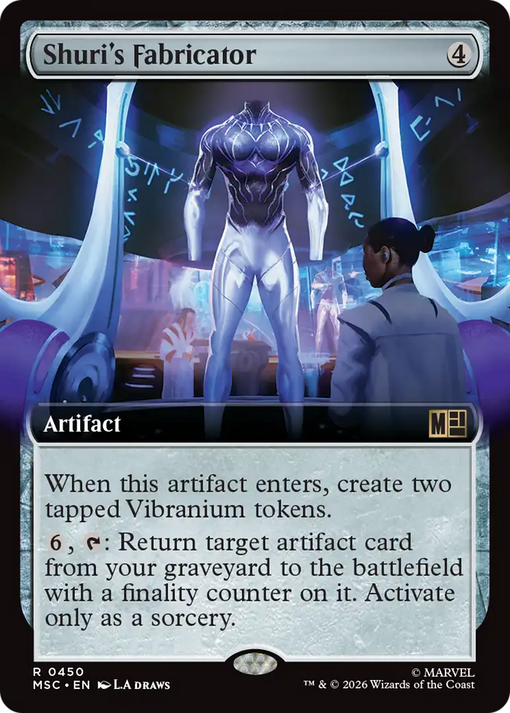 Shuri's Fabricator (Extended Art) [Marvel Super Heroes Commander] | Exor Games Bridgewater