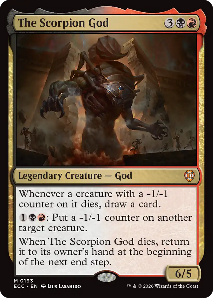 The Scorpion God [Lorwyn Eclipsed Commander] | Exor Games Bridgewater