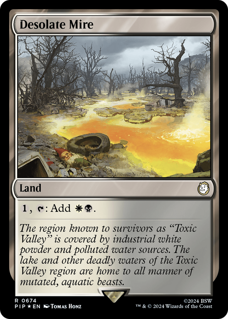 Desolate Mire (Surge Foil) [Fallout] | Exor Games Bridgewater