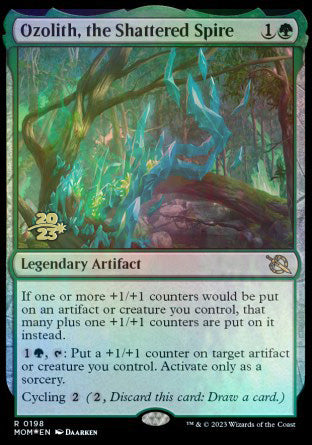 Ozolith, the Shattered Spire [March of the Machine Prerelease Promos] | Exor Games Bridgewater