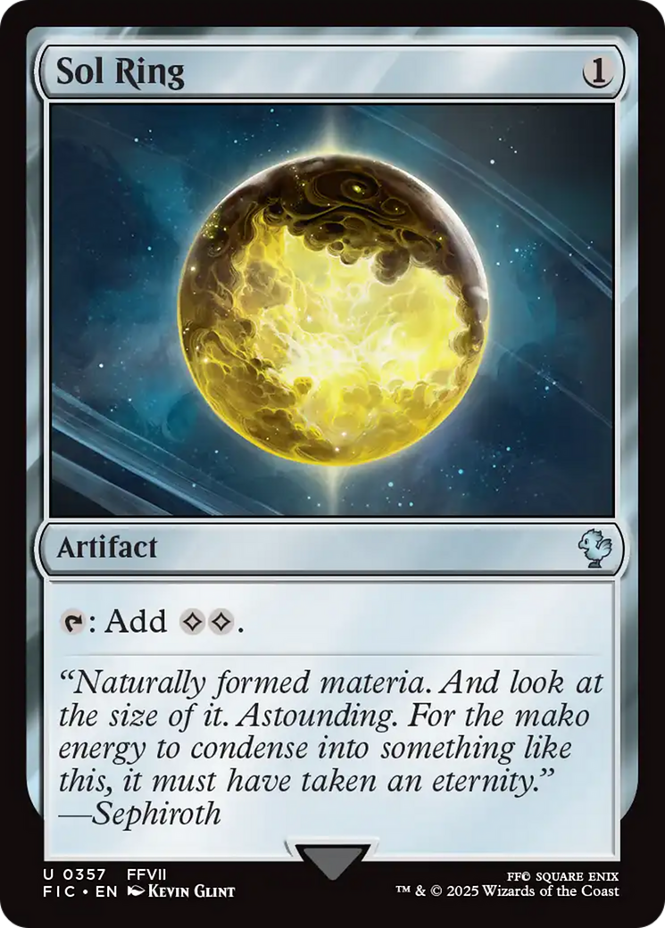 Sol Ring (0357) [FINAL FANTASY Commander] | Exor Games Bridgewater