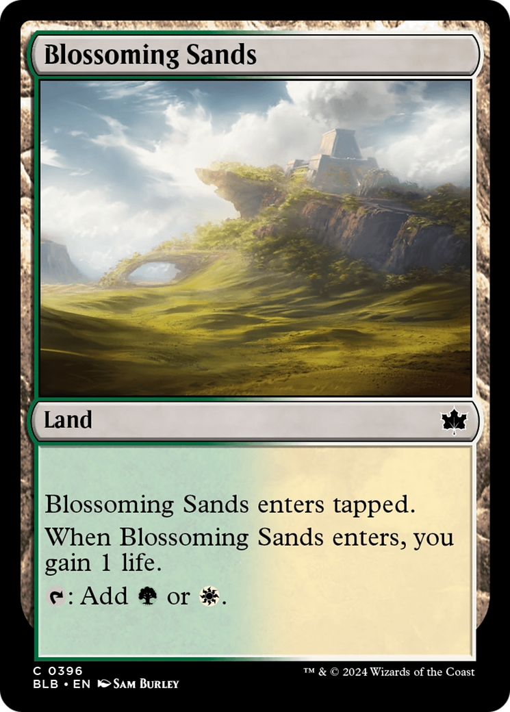 Blossoming Sands [Bloomburrow] | Exor Games Bridgewater