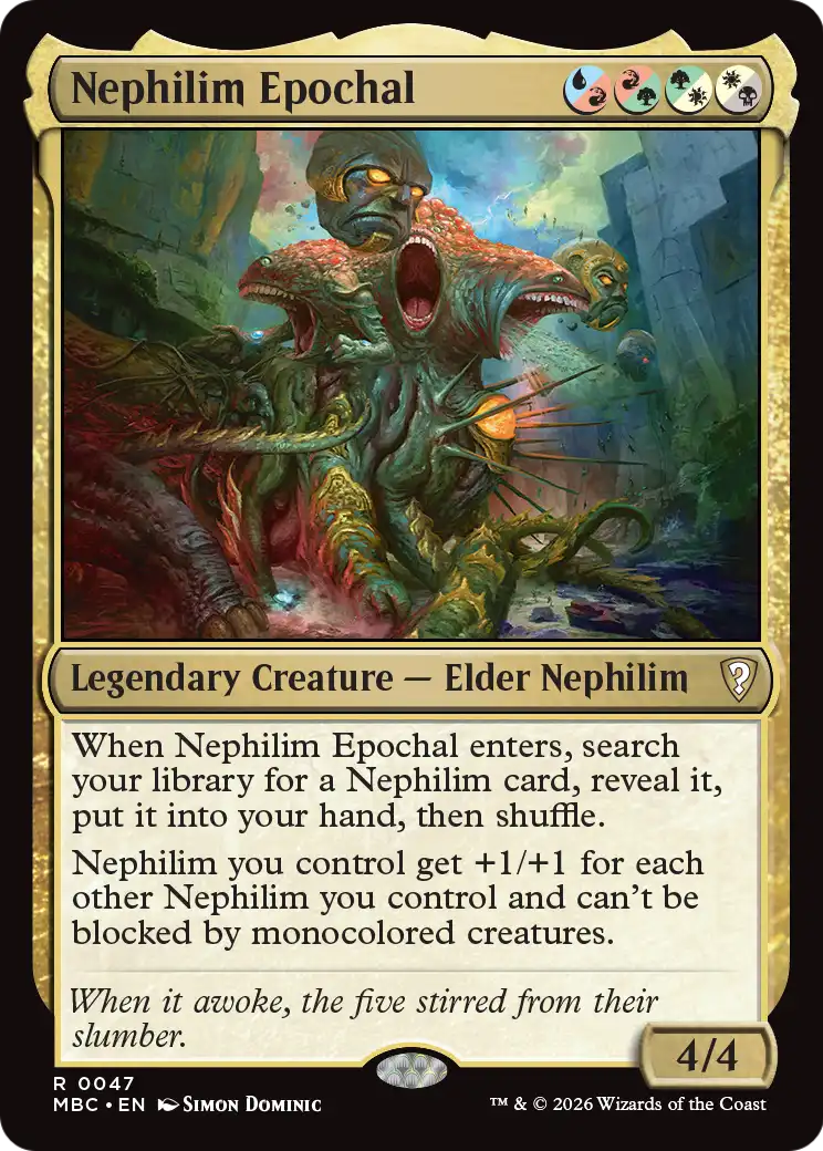 Nephilim Epochal [Mystery Booster: Commander Edition] | Exor Games Bridgewater