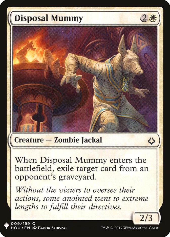 Disposal Mummy [Mystery Booster] | Exor Games Bridgewater