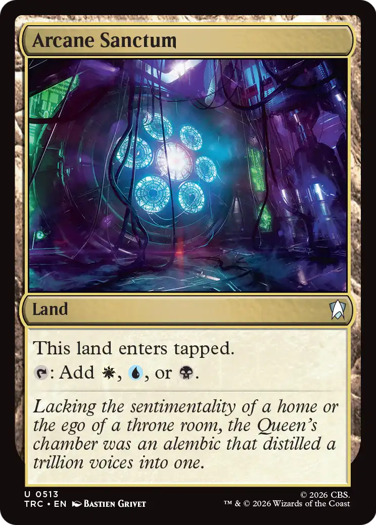 Arcane Sanctum (Surge Foil) [Star Trek Commander] | Exor Games Bridgewater