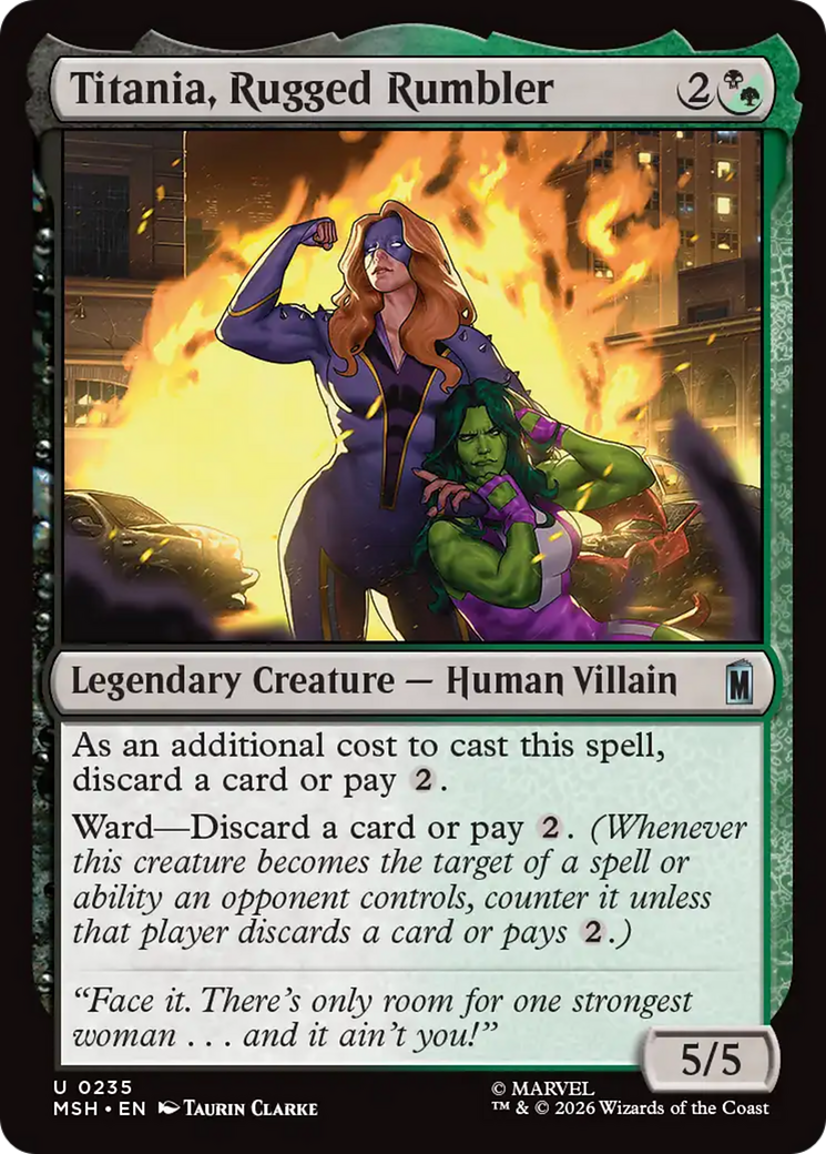 Titania, Rugged Rumbler [Marvel Super Heroes] | Exor Games Bridgewater