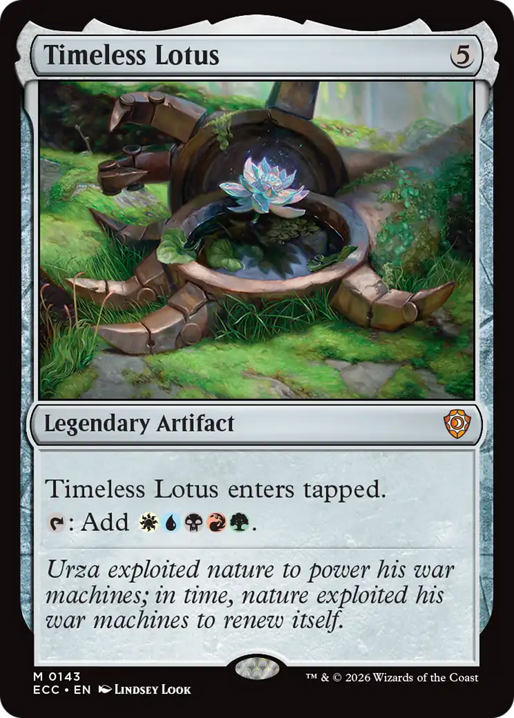 Timeless Lotus [Lorwyn Eclipsed Commander] | Exor Games Bridgewater