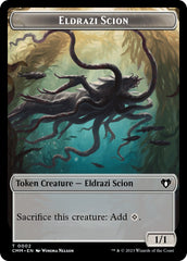 Eldrazi Scion // Phyrexian Beast Double-Sided Token [Commander Masters Tokens] | Exor Games Bridgewater