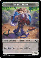 Eldrazi Spawn // Phyrexian Germ Double-Sided Token [Commander Masters Tokens] | Exor Games Bridgewater