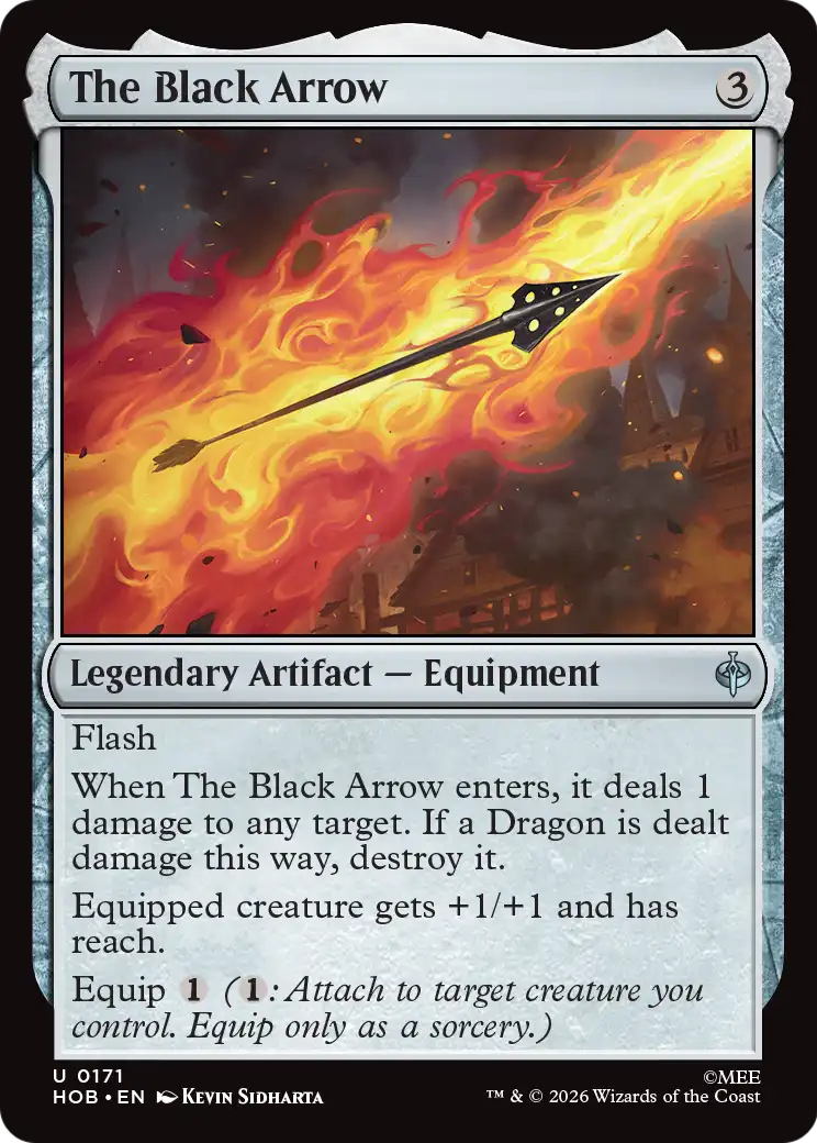 The Black Arrow [The Hobbit] | Exor Games Bridgewater