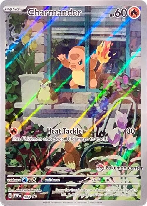 Charmander (044) (Pokemon Center Exclusive) [Scarlet & Violet: Black Star Promos] | Exor Games Bridgewater