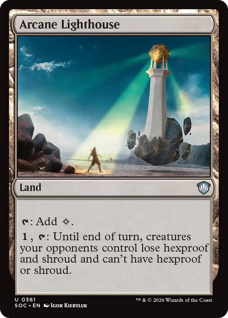 Arcane Lighthouse [Secrets of Strixhaven Commander] | Exor Games Bridgewater