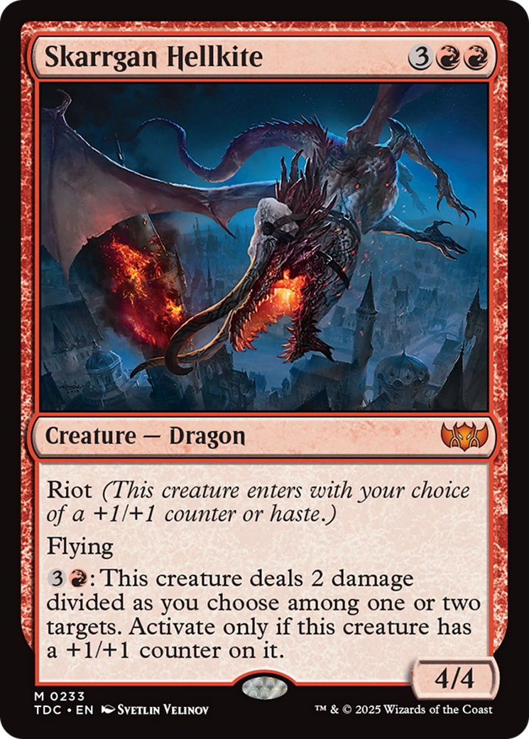 Skarrgan Hellkite [Tarkir: Dragonstorm Commander] | Exor Games Bridgewater